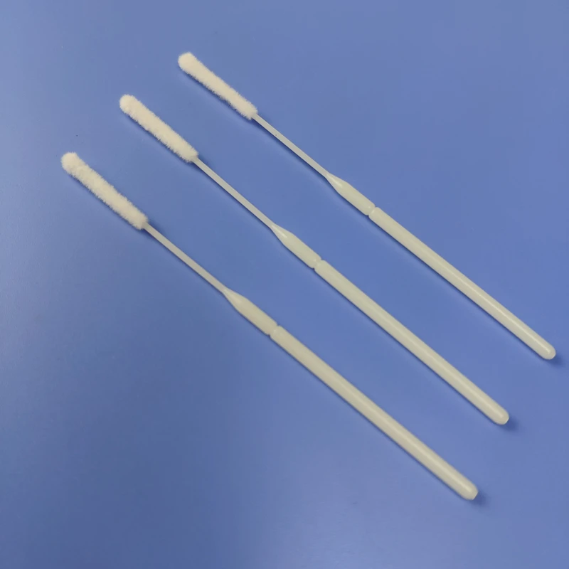 nasopharyngeal swab disposable sterile swab sample collection