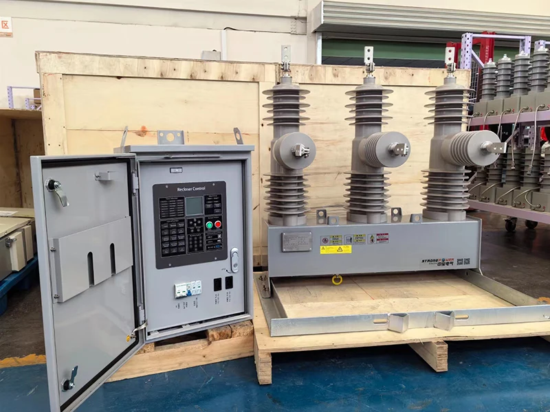 Transimission and Distribution 11kv Vcb 33k 1250 Amp 100a Medium Voltage Recloser Luoyang