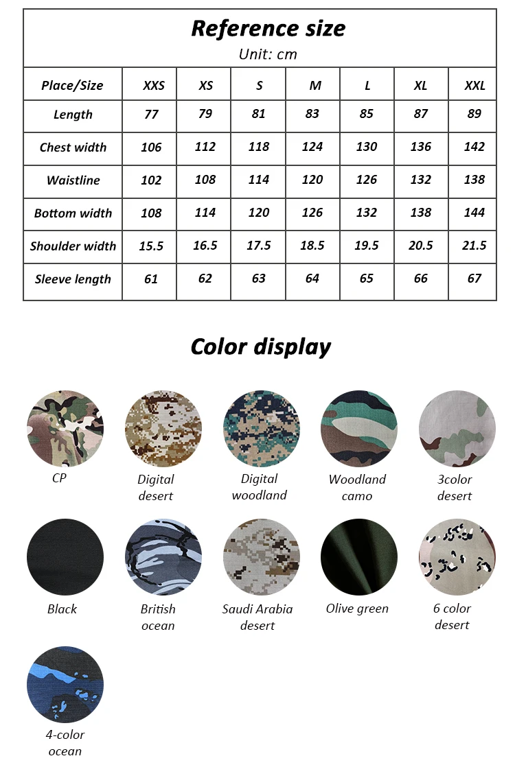 Plain Color M65 Jacket - Tactical Combat Winter Jacket