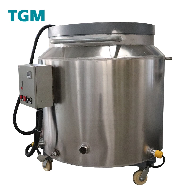 Factory 300L SS304 SS316 Electric Heating and Cooling Small Capacity Mixing Tank for Food Cosmetic