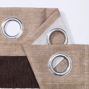 Honeymoon Hot Selling White Curtains Fabric Ready Bedroom Grommet Sheer Window Curtain Made in China