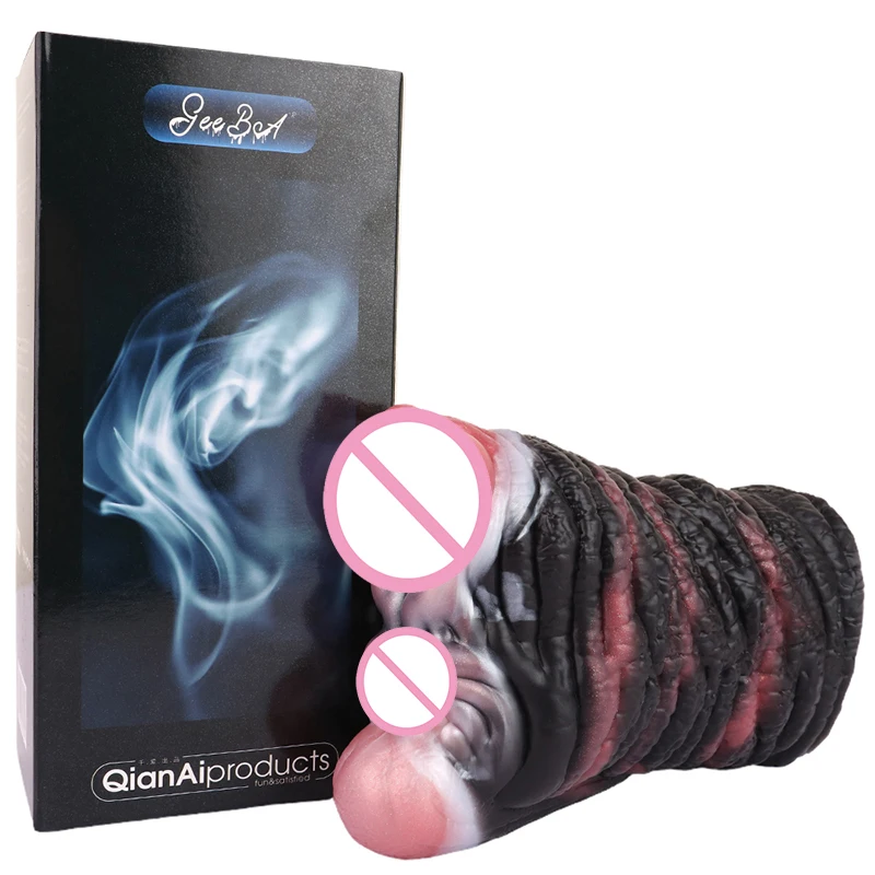 GEEBA Fantasy Monster Male Masturbation Toys,male Masturbation Pussy  Stroker,animal Male Masturbators Sex Toys for Men Wholesale