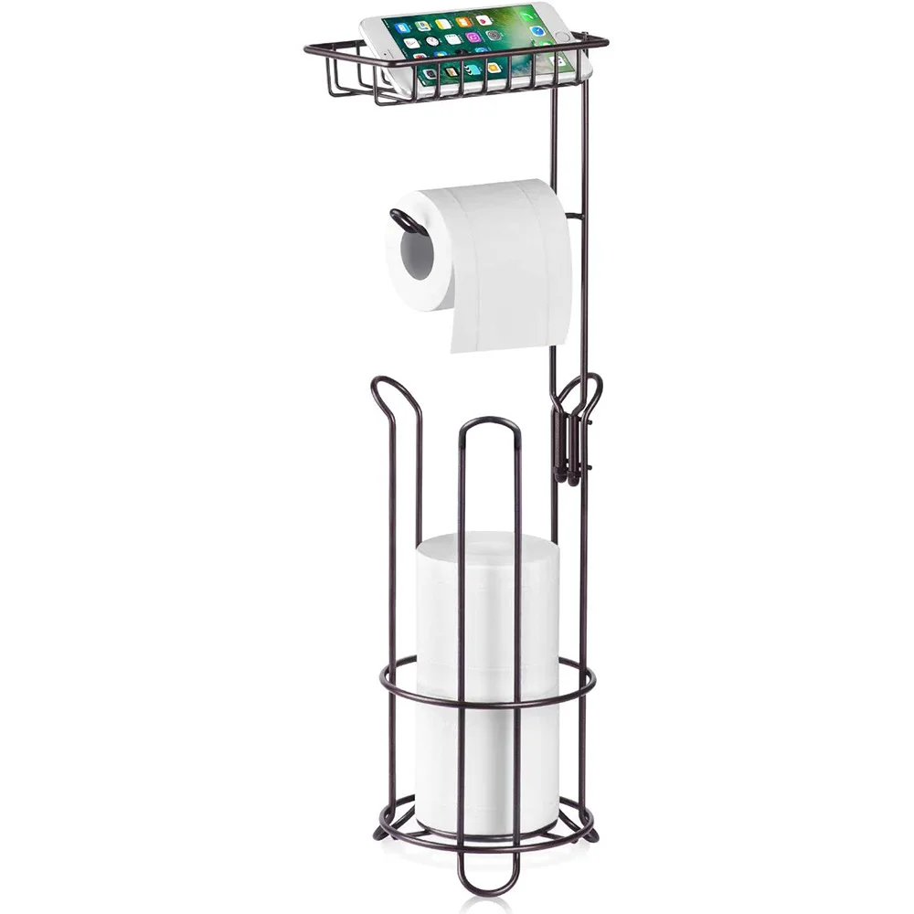Hot Sale Toilet Paper Stand Freestanding Toilet Tissue Paper Roll