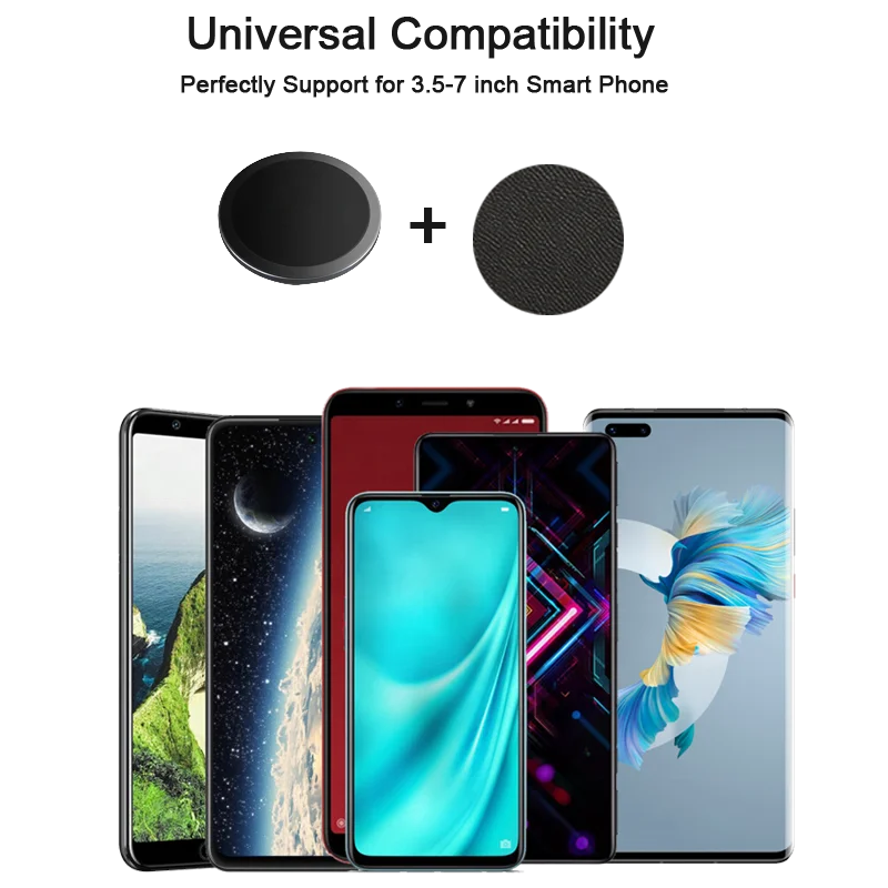 2022 Rotating Phone Stand Double Cell Phone Car