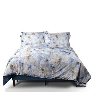 Irises Design Bedding Luxury King Size Duvet Cover Set 3D Printed Flower Patterns Bed Sheets Cotton Polyester Customized