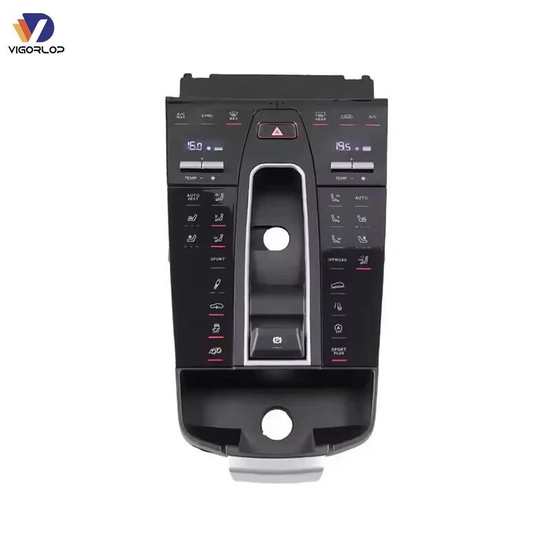 Modification Upgrade Interior Saddle Digital Control Panel Auto Car AC Control Panel For Porsche