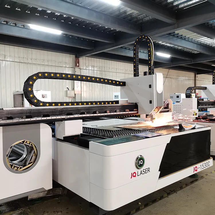 Jq Laser 1530c 3kw Cnc Sheet And Tube Fiber Laser Cutter Tube Metal
