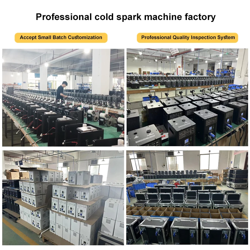 Wireless Clod Electric Cold Spark Machine That Uses Spark Powder Manual Pyrotechnics Cold Sparkler Machine DJ Stage Wedding 750W