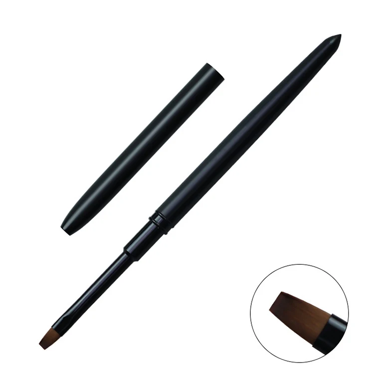 China suppliers #2~#22 Liquid Sakura Acrylic Nail Brush With 100% Kolinsky Private Label