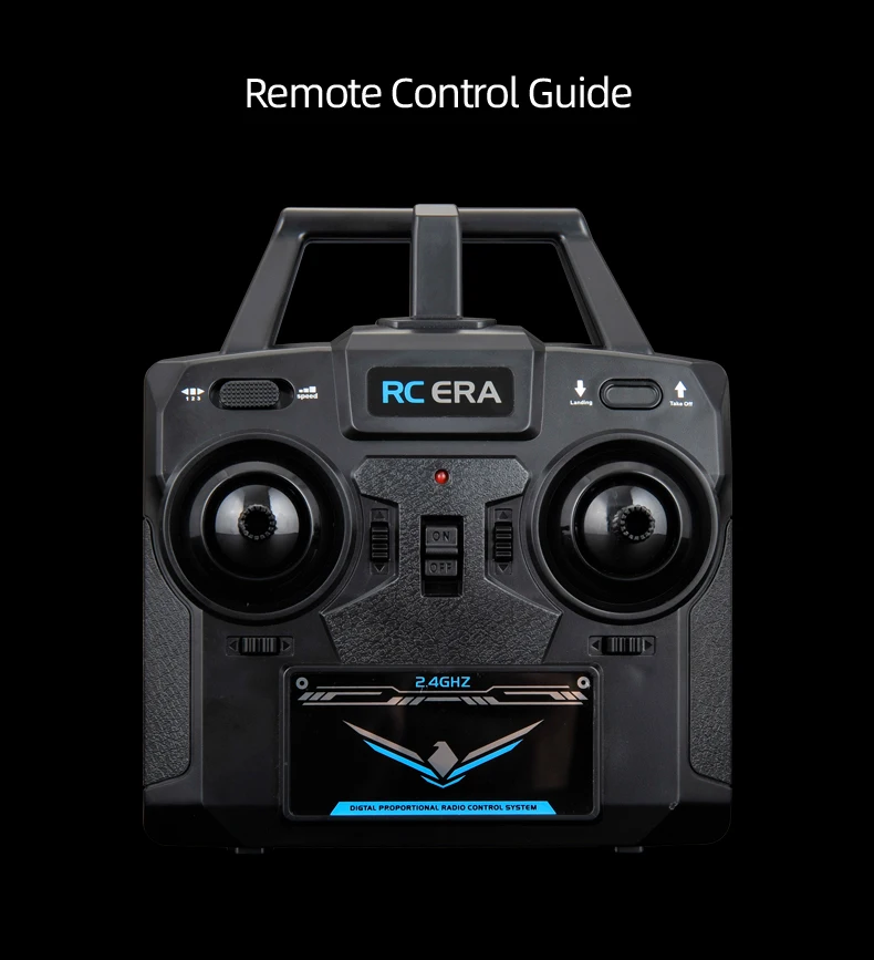 HOSHI ERA A60 RC Plane Helicopter 2.4G 6-Axis Gyroscope 6CH Optical Flow Altitude Hold USB MINI BELL 206 Remote Aircraft