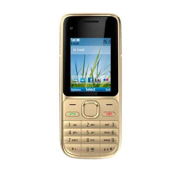 For Nokia C2-01 mobile phone second hand C2 Keyboard Unlocked Muti-Language Keyboard GSM WCDMA 3G phones