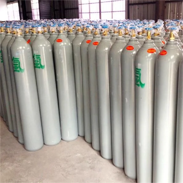China Factory 40l Argon Cylinder 99.999 Pure 150bar Argon Gas Supplier