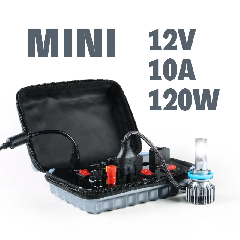Hailege LED Test Box Tester 2-150mA, Handig Apparaat voor Lichtgevende Diode Lamp Lamp Batterij Tester, Aangedreven door 9V Batterij (niet Inbegrepen), 2 Stks
