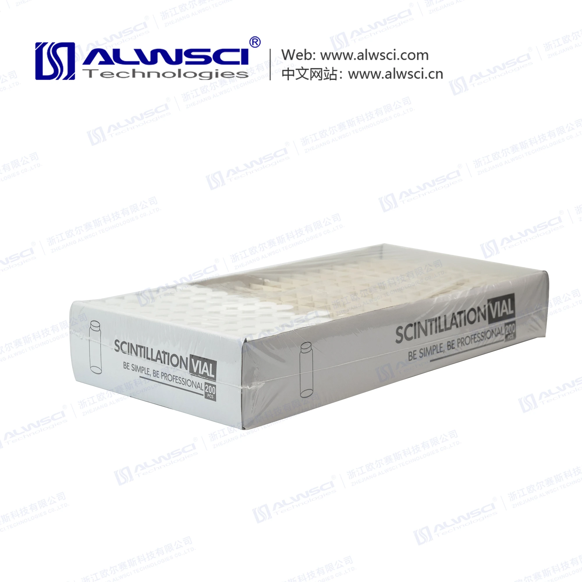 7ml Liquid Scintillation Counting Vial Pp Cap Foil Inner Low Potassium