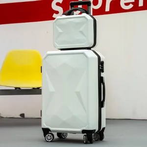 Diamond-style Suitcase Universal Wheel Mother and Child Box Suitcase with a Handle Custom logo