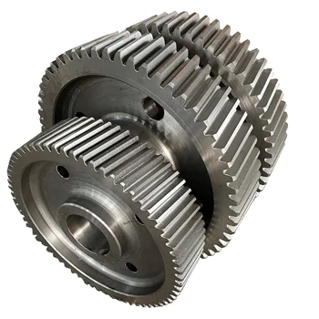 High Accuracy factory sales large spur gear steel forge gear