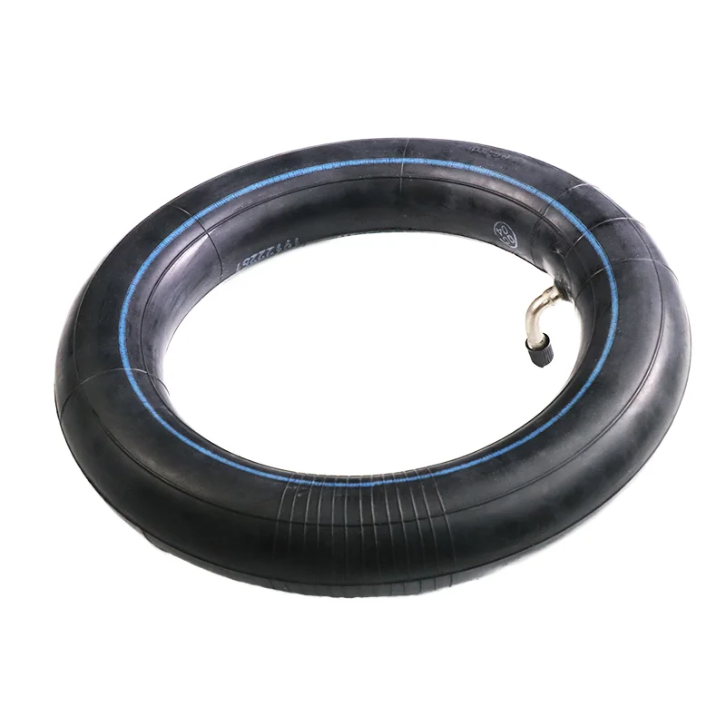 Nieuwe afbeelding EU-magazijnvoorraad Dikkere 10*2,5 rubberen binnenband met gebogen 90 graden ventiel voor Kukirin G2 Max elektrische step