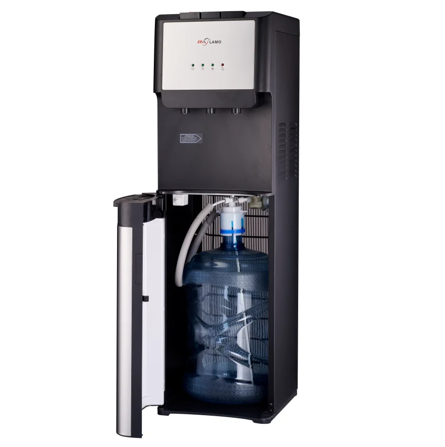 Hot Sale High Water Flow Commercial Bottom Loading Electric Water Purifier Dispensers Hot and Cold Freestanding Water Dispensers manufacture