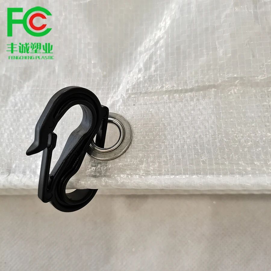 Plastic Double S HOOK Shade Net Bird Net Anti Hail Net Cherry Cover S Clip and Shark Bite Fasteners on Shade Cloth