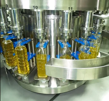 Automatic Water Liquid Perfume Oil Vial Plastic Glass Small Bottle Filling Capping and Labeling Machine Line