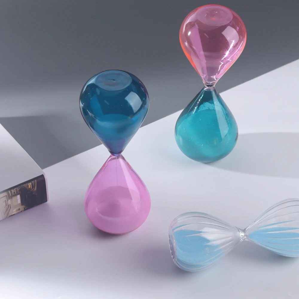 Custom 1 Hour Hourglasses Sand Timer Big Glass Sand Timer