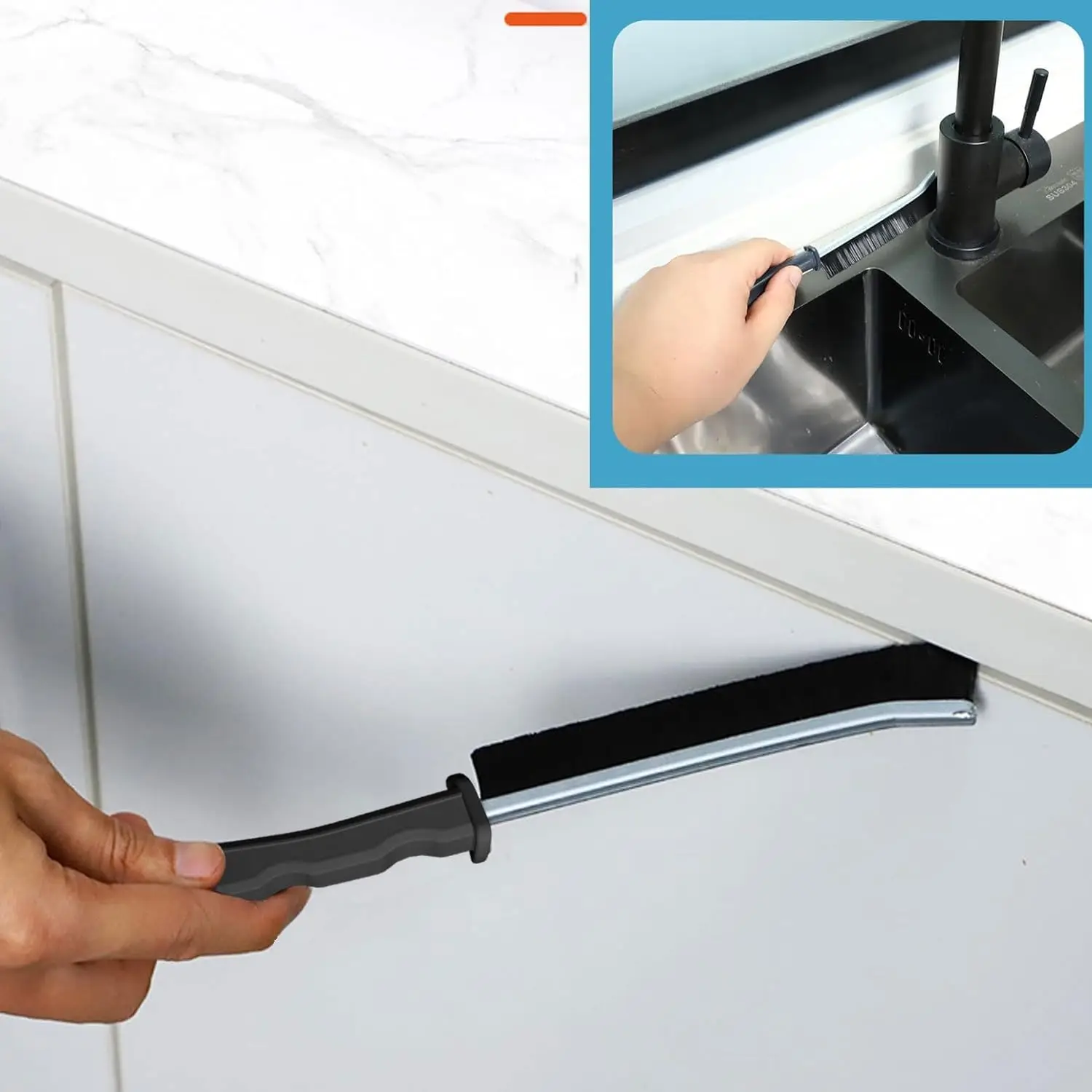 New Multifunctional Tool Bathroom Gap Home Kitchen Window Faucets Toilet Crevice Cleaning Brush