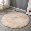 Round tie-dye beige