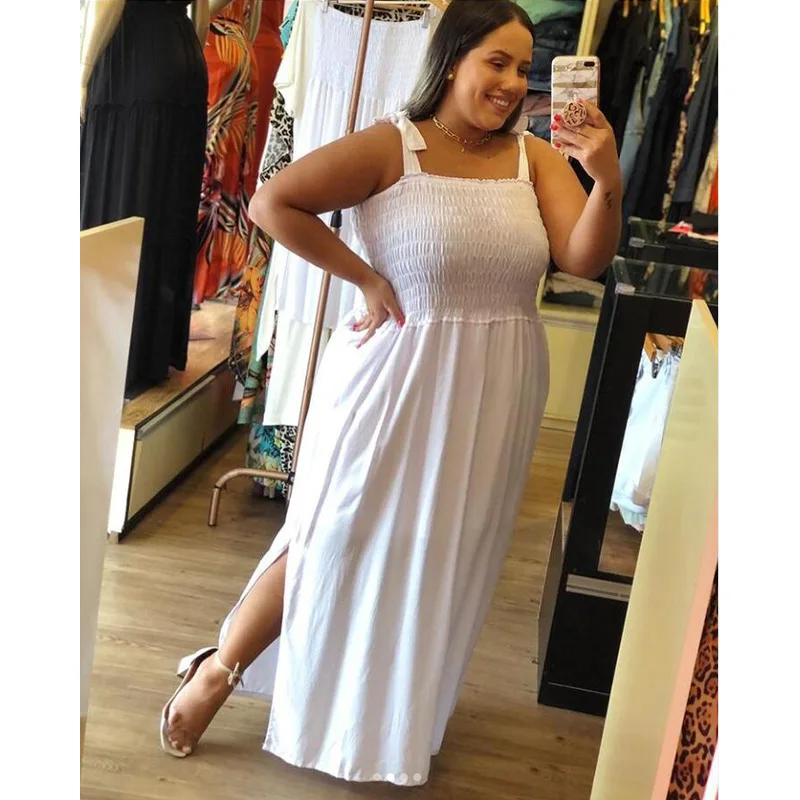 Ropa Africana Para Mujer,Vestidos Maxi De Talla Grande 3xl Y 4xl,Vestidos  Informales Sexys Sin Mangas Con Tirantes,Vestido De Verano De Talla Grande  Para Mujer 2021 - Buy Plus Tamaño Vestido De,Mujer Plus
