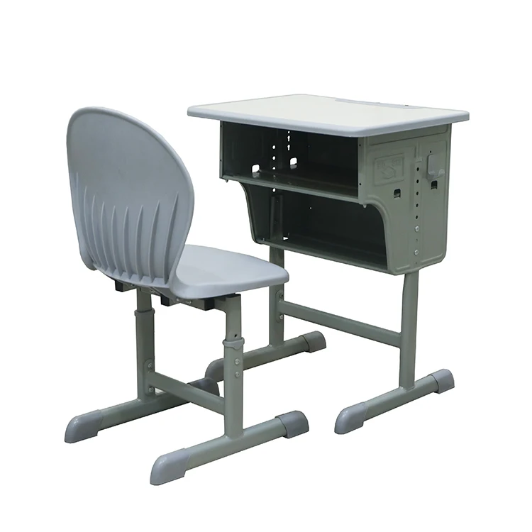 Double-Layer Desk School Desk and Chair Cheap Price Kids School Desk and Chair
