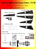 Toyota Crown Low-equipped vehicle Mould RGB 24 Lights