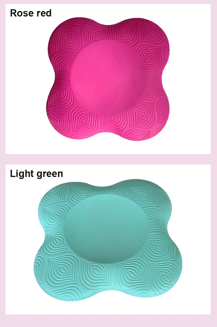 Factory Price 2 Packs Yoga Knee Pad Stackable Yoga Cushions Extra Thick