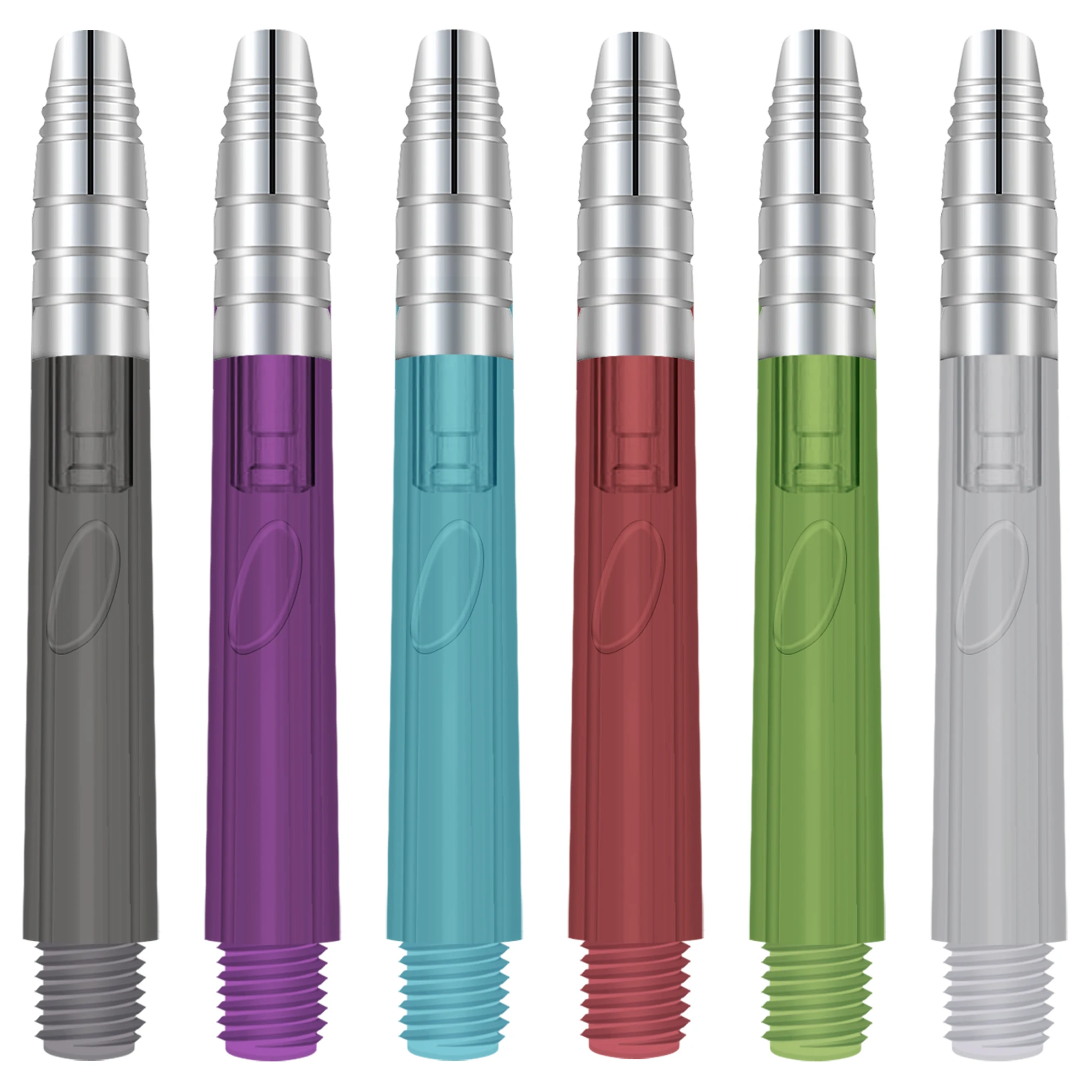 thumbnail image 2 of 12-Pack Clear Plastic Dart Stems / Shafts – Replacement Dart Accessories – 4.5mm Thread 2 of 4