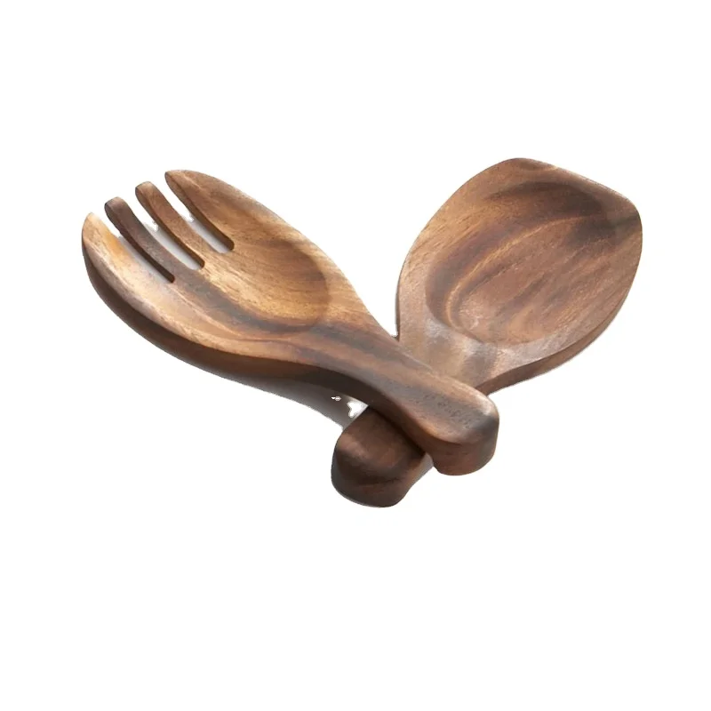 Экологически чистый производитель салатов, Прямая продажа с завода, бамбуковый ручной сервиз для салатов, продажа