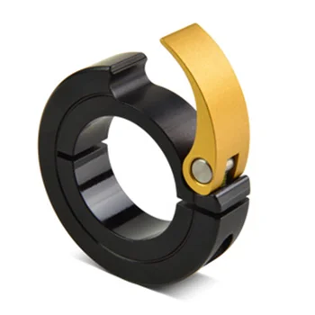 Customized Quick Clamping Shaft Collar Anodized Aluminum black anodized bore