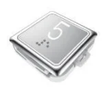 Customized Size Elevator 12mm Power Led Light Lift Touch Button