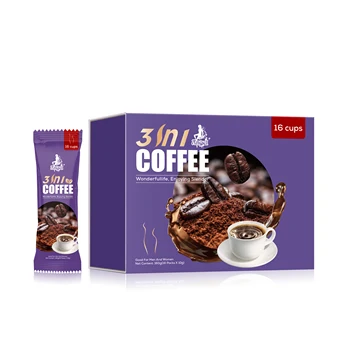 Green Instant Coffee 3 in 1 Coffee Enjoying Slender Calorie Burning Coffee for Women