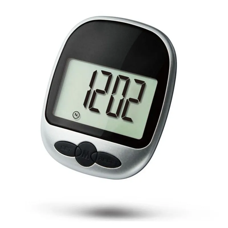 J&R Amazon Smallest Cheap 99999 Steps Counter Shoe Waist Walking Running Electronic Digital Pedometer for Man Woman Kids