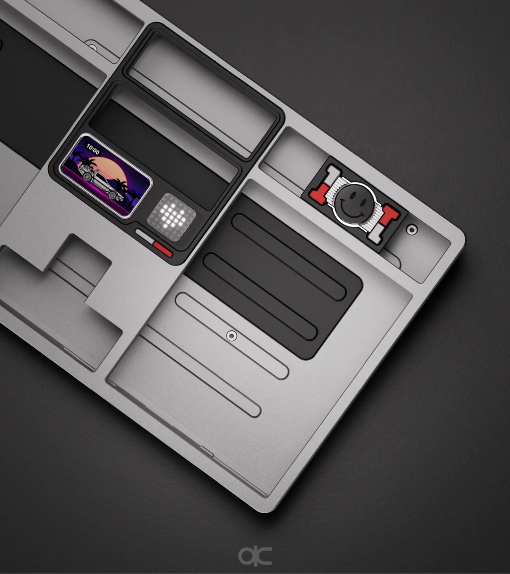 QK101 RGB Mechanical Keyboard - Customizable Triple Mode Wireless ...
