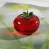 Persimmon--big red metal leaves