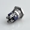 Momentary - Stainless Steel - Screw Terminal