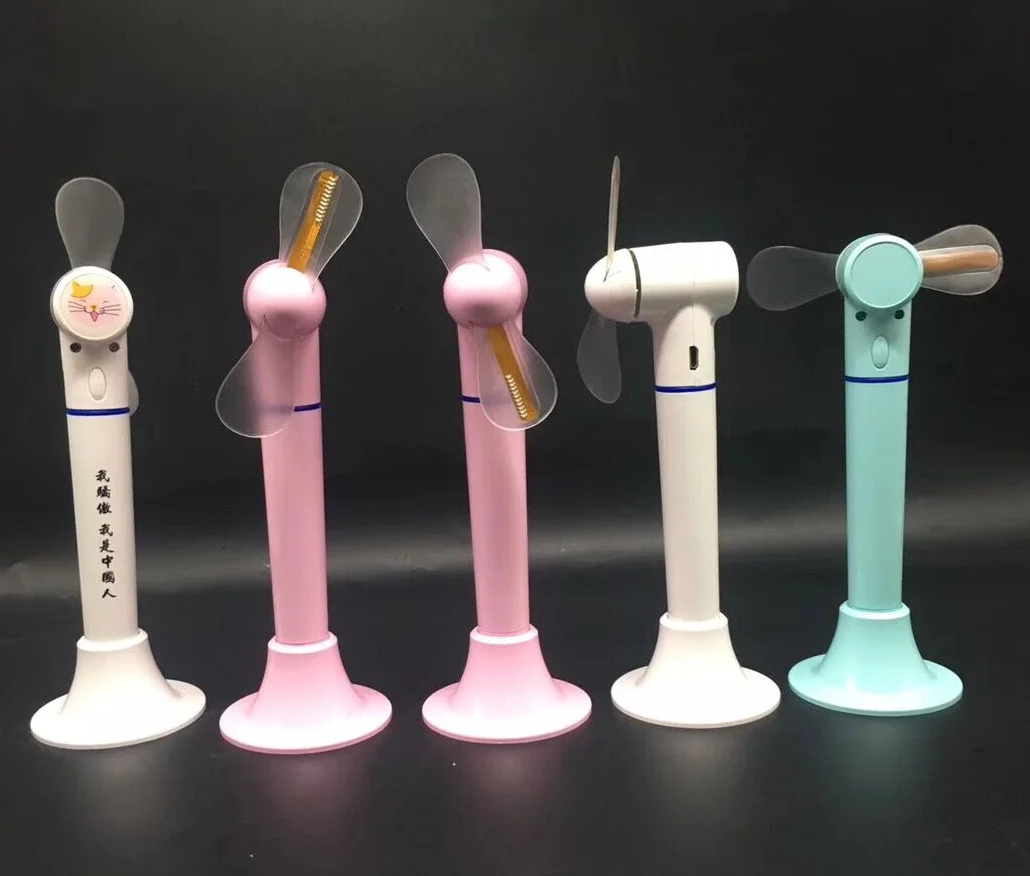 Перезаряжаемый свет светодиодной вспышкой вентилятор шариковая ручка с держателем