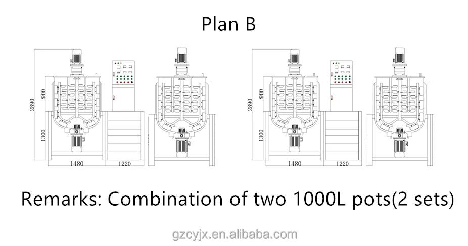 Гомогенизатор для смешивания косметических средств шампуня с жакетированным покрытием