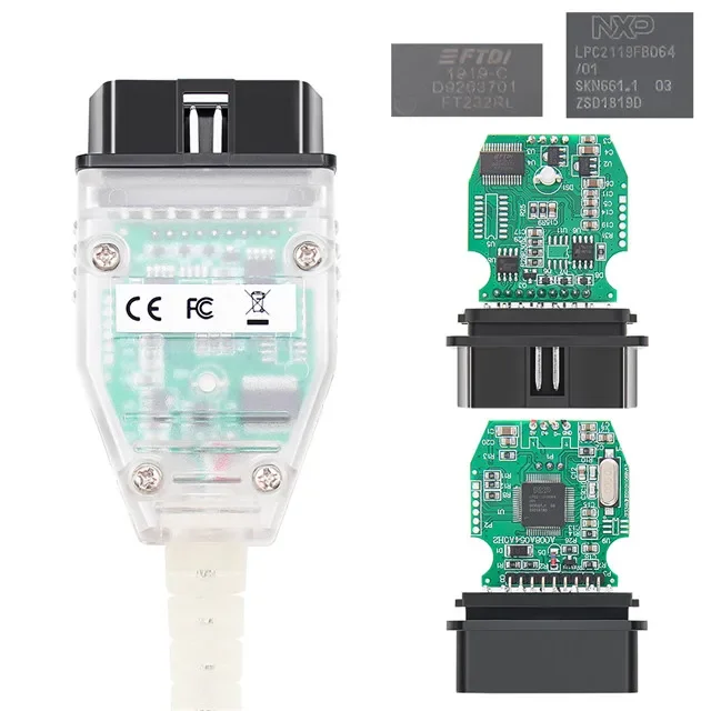2025 Latest Version V18 MINI VCI for TOYOTA TIS Techstream Mini VCI FTDI FT232RL Chip J2534 OBD2 Car Diagnostic Cable