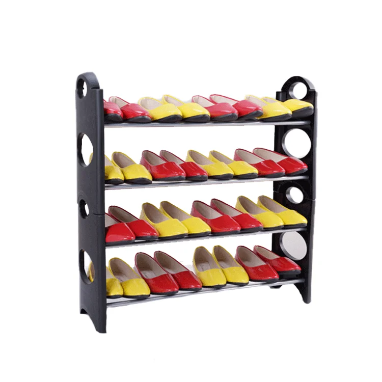 Organizador de soporte de 3//4 pisos de zapato rack estante guardar espacio compacto ligero