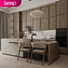 Gabinetes de cocina de madera maciza