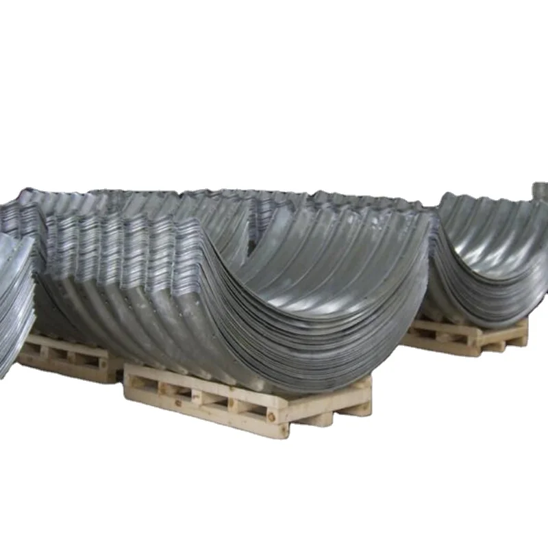 Professional Factory Galvanized Arch Corrugated Design 20 Inch Culvert Pipe