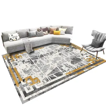 Machine Washable Chinese Carpet Household Luxury Carpets / Printed Carpets And Rugs Anti Slip Bedroom Rugs