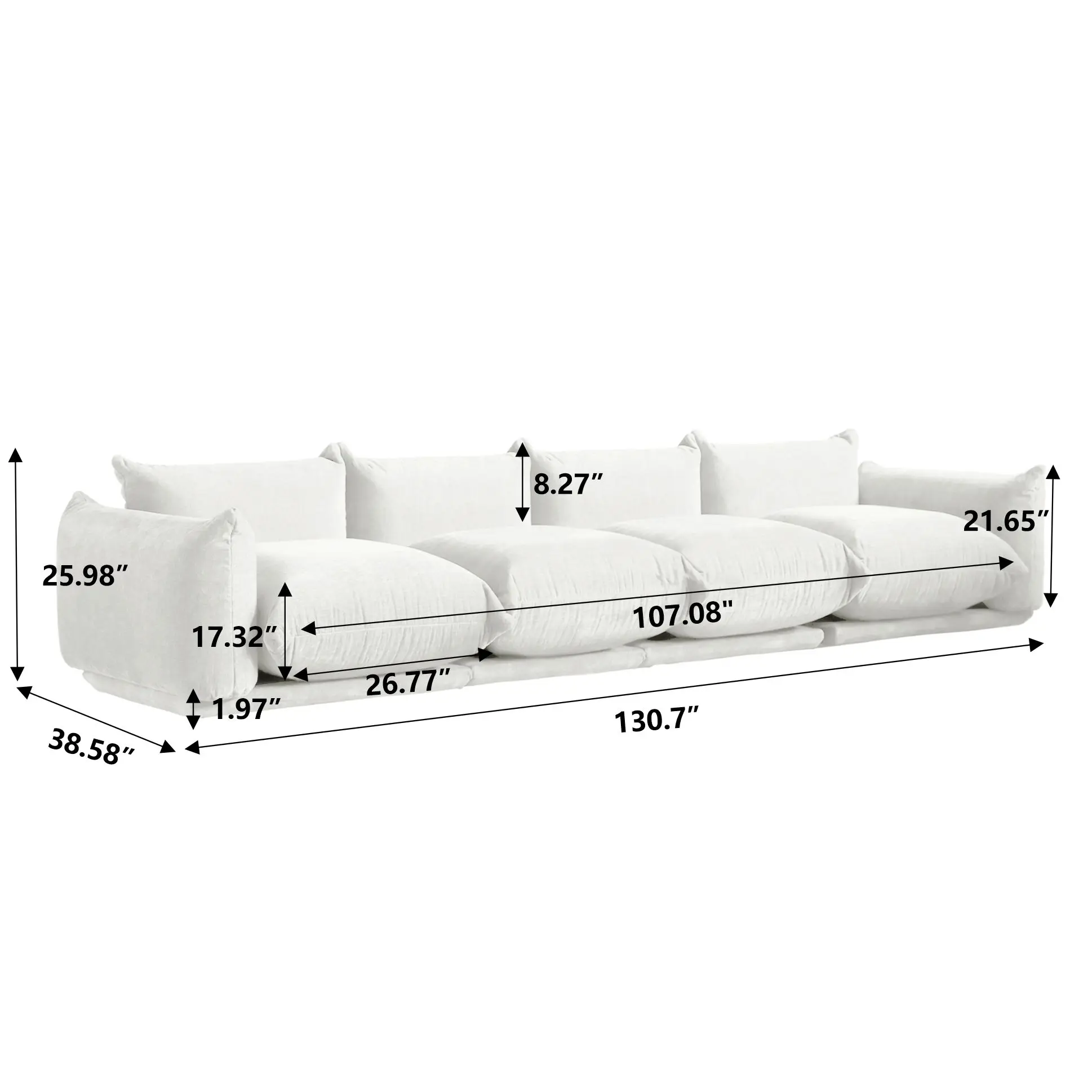 Adjustable Modular Sofa Designer Layout Living Room Sofa Brilliant ...