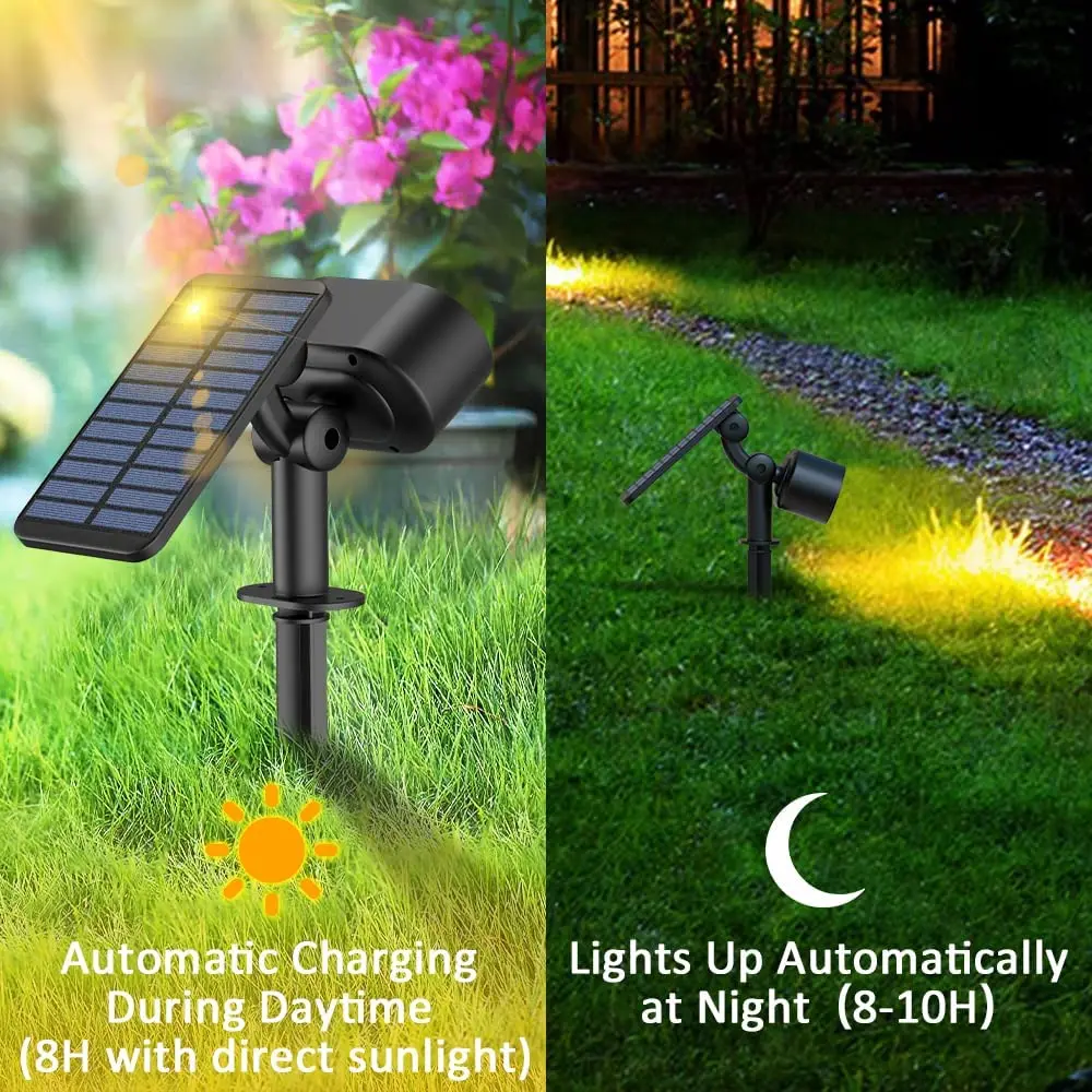 product best selling smart  spotlight color changing rgb solar wall light with app control ip65 waterproof514-40