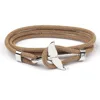 Khaki rope silver fish tail  11